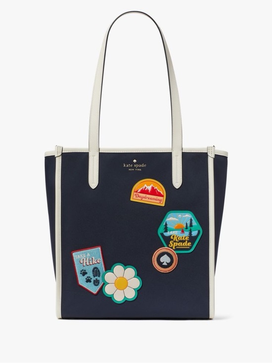 kate spade Handbags - Kate Spade Day Tripper Navy Patch Tote